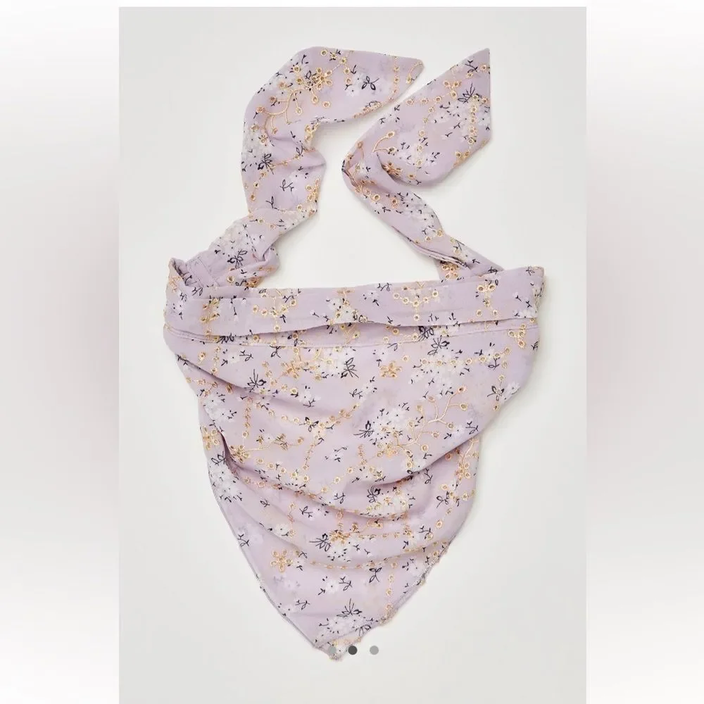 Free People Honey Hair Scarf Pink